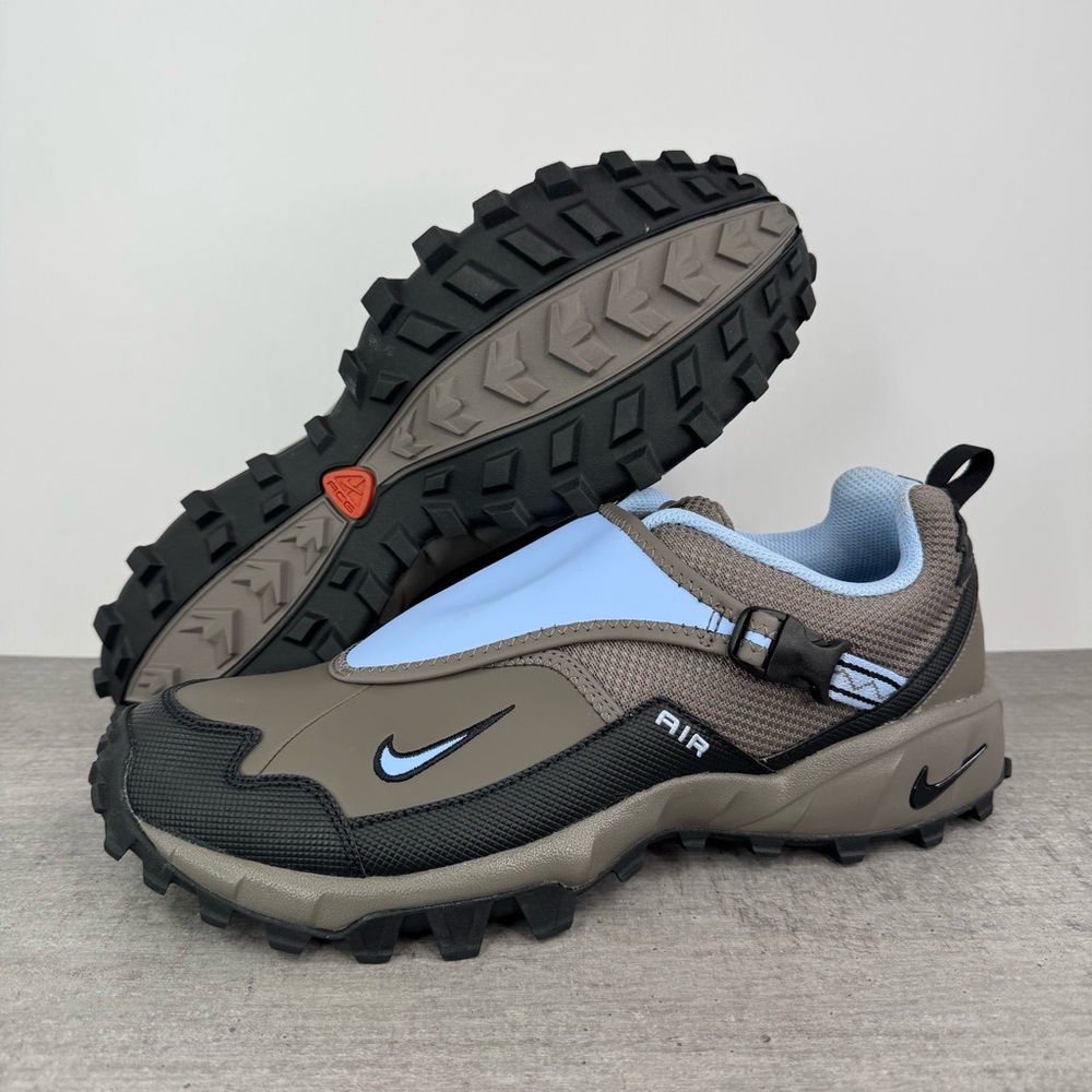 Nike ACG Phassad Hiking Shoes -Men’s Size 11.5- HM7133-200 Cave Stone Aluminum